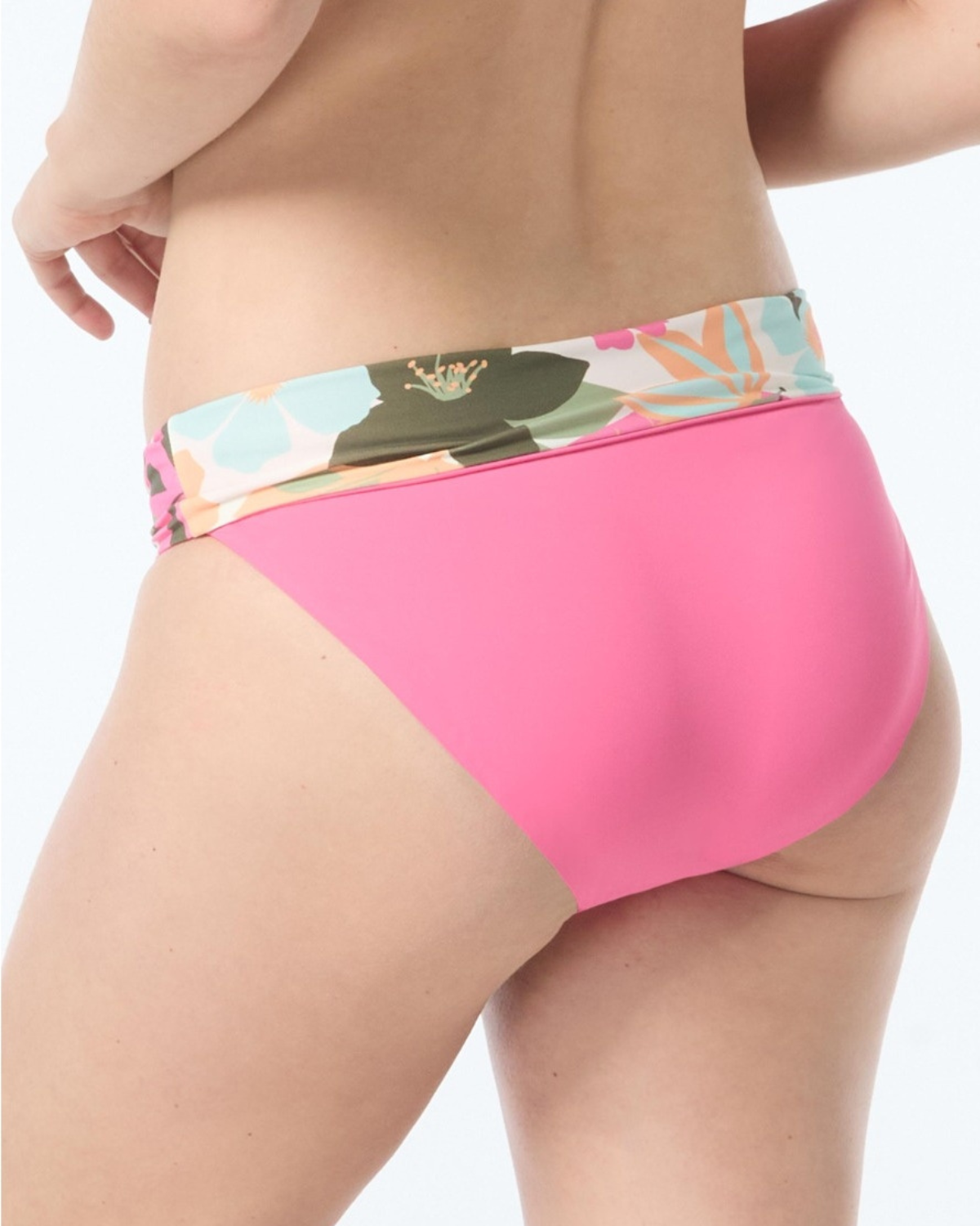 2025 Coco Reef Lush Blooms Verso High Waist Reversible Bikini Bottom - U5e289