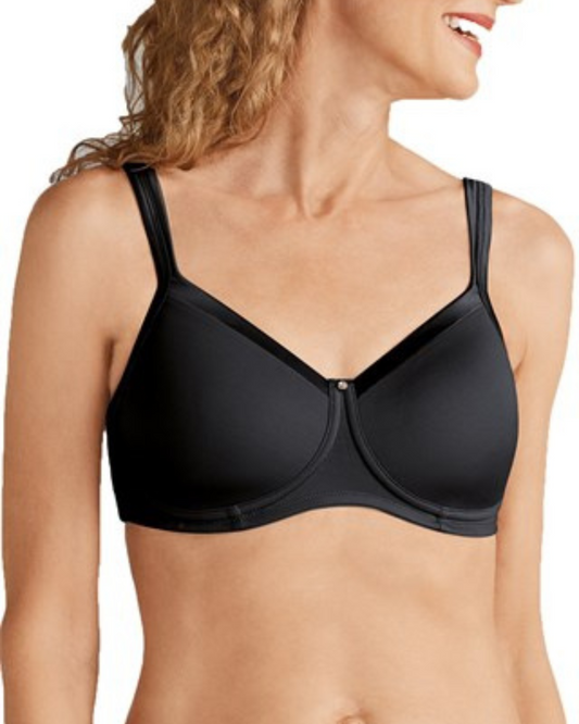 Amoena Lara Satin Padded Wire-Free Bra - 44214