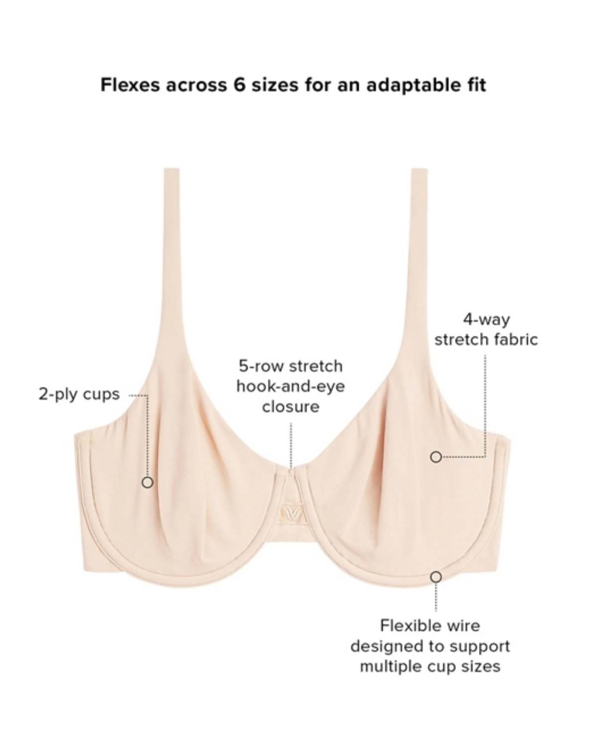 Wacoal Ever Flexing™ Underwire Bra - 855473