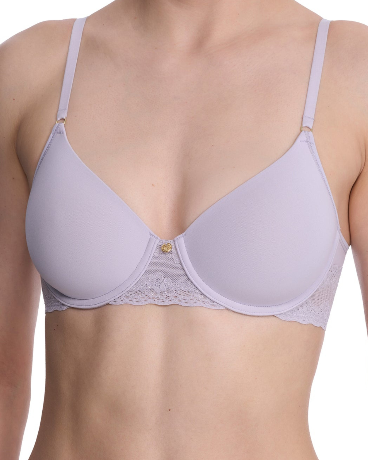 Natori Bliss Perfection T-Shirt Bra - 721154 - Grey Lilac