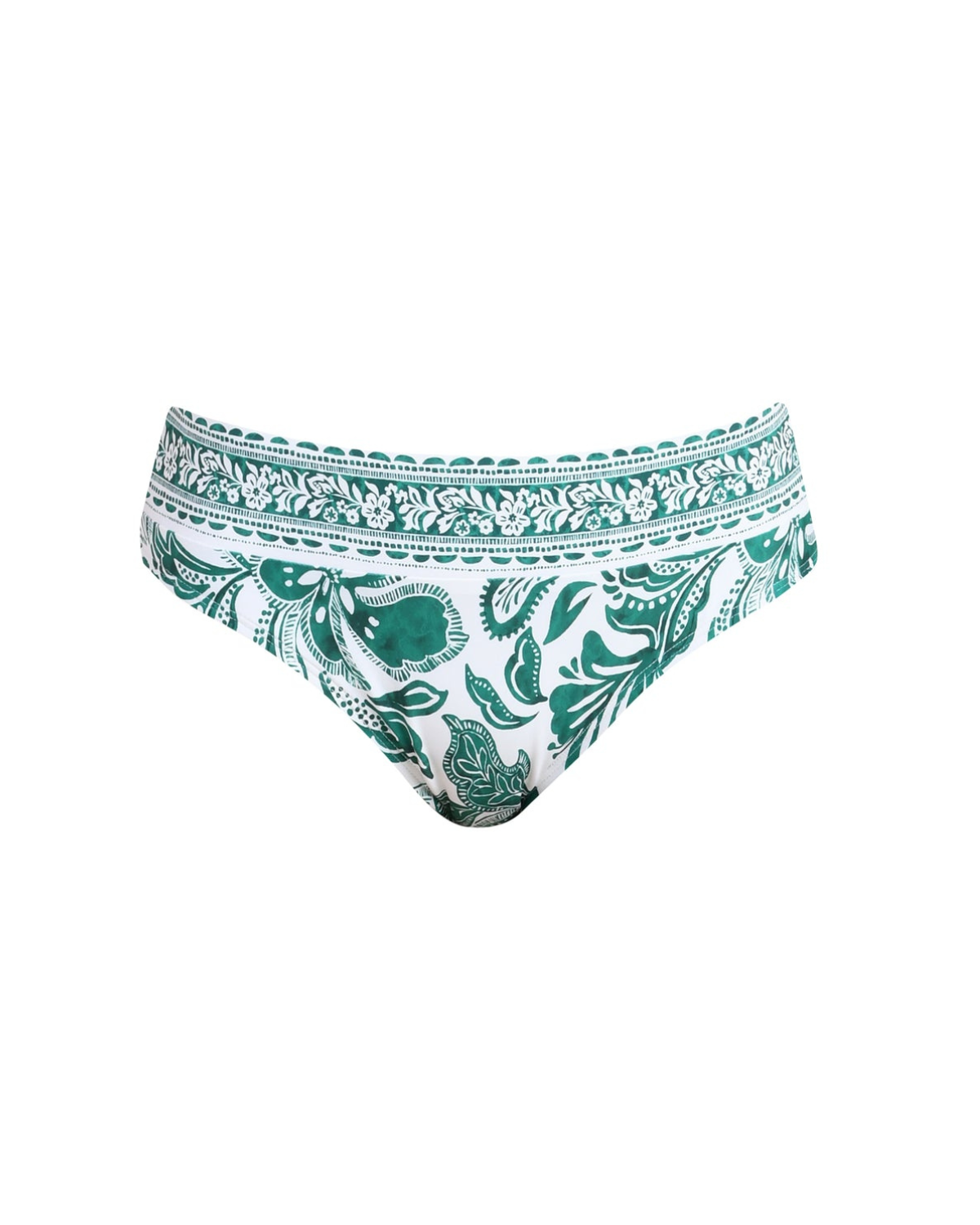 La Blanca Botanical Brocade High Waist Brief Bottom (More Colors Available) - LB6CC98