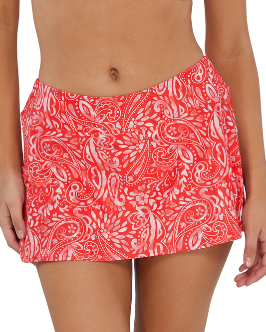 Sunsets Majorca Sporty Swim Skirt Bottom - 40B