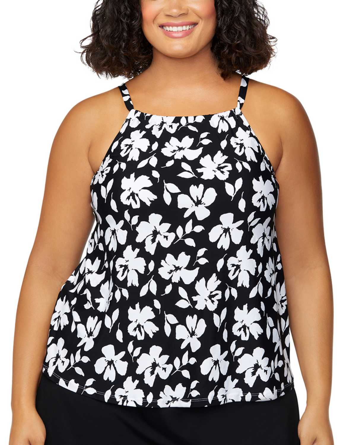 2025 Leilani Plus Byron Bay Cali High Neck Tankini - N850203