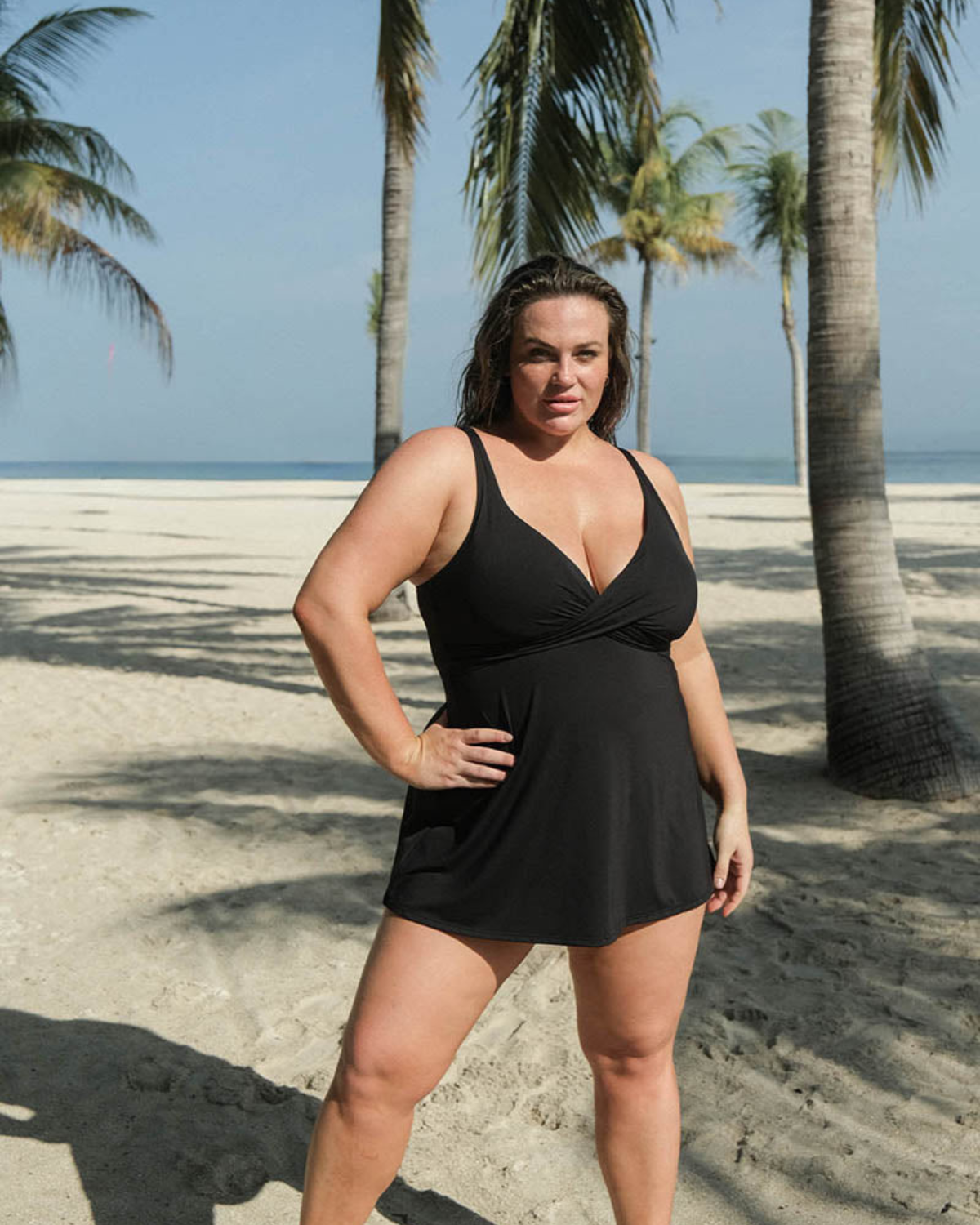 Artesands Black Hues Delacroix Multifit Cup Swimdress - At1723