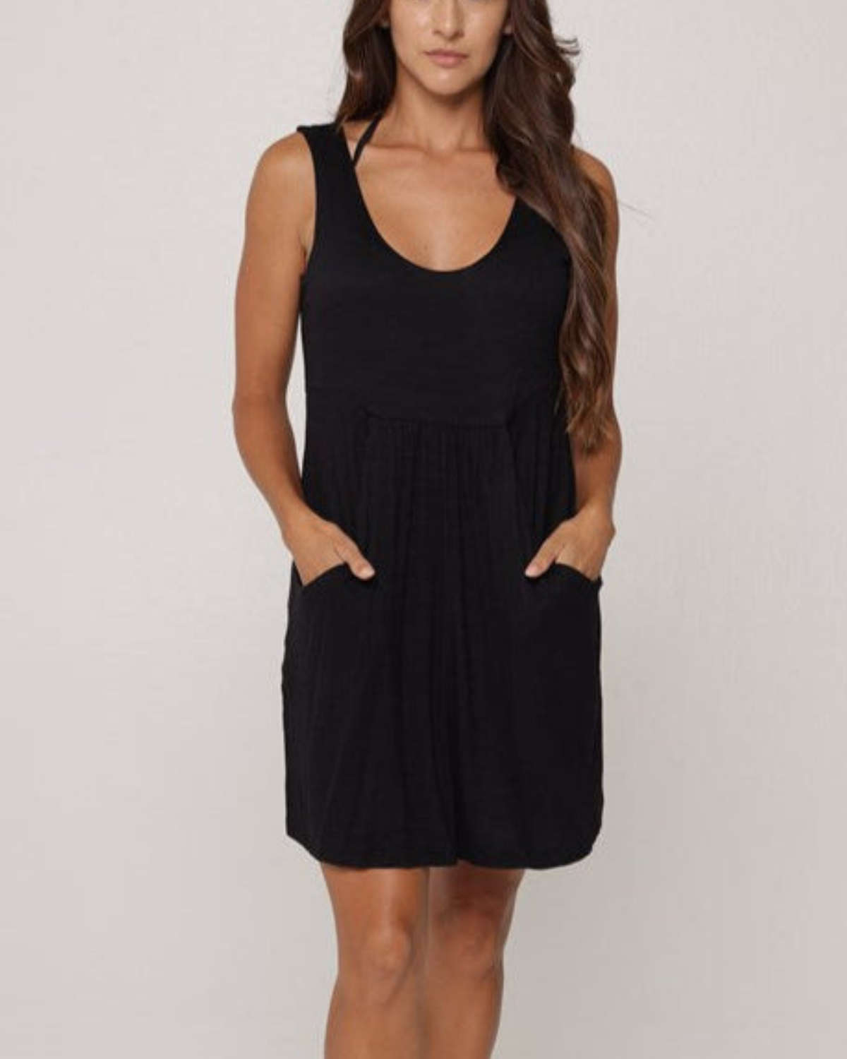 2025 J Valdi Kira Slub Deep Pocket Dress - J35235