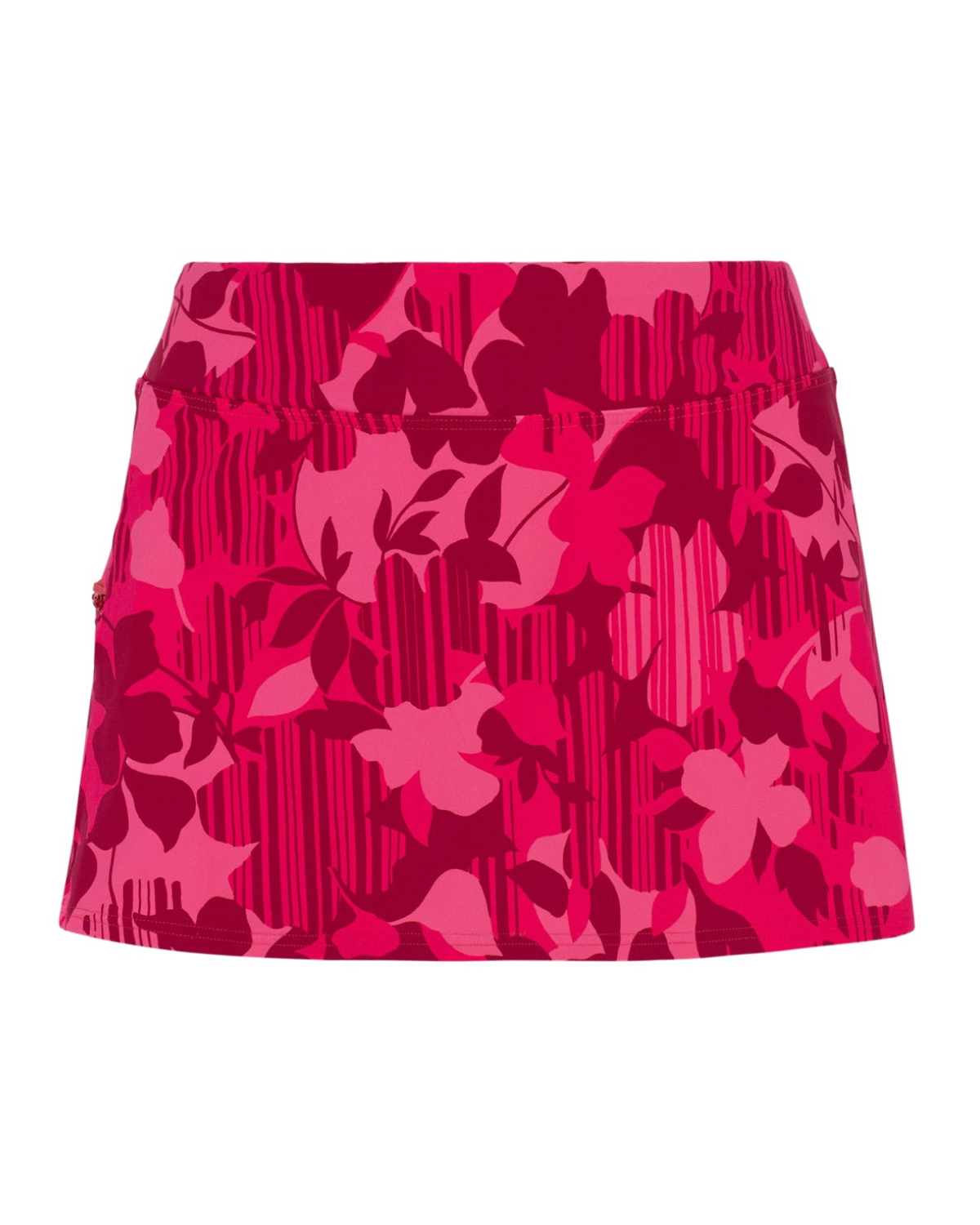 Sunsets Rambling Rose Sporty Swim Skirt - 40B