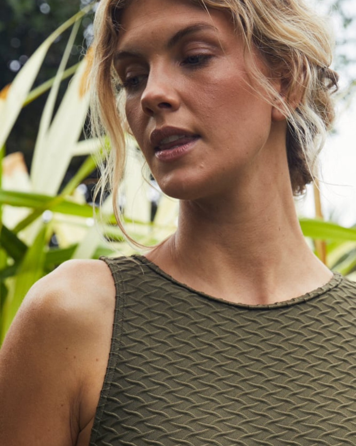 Paula Sorrento High Neck One Piece (More Colors Available)