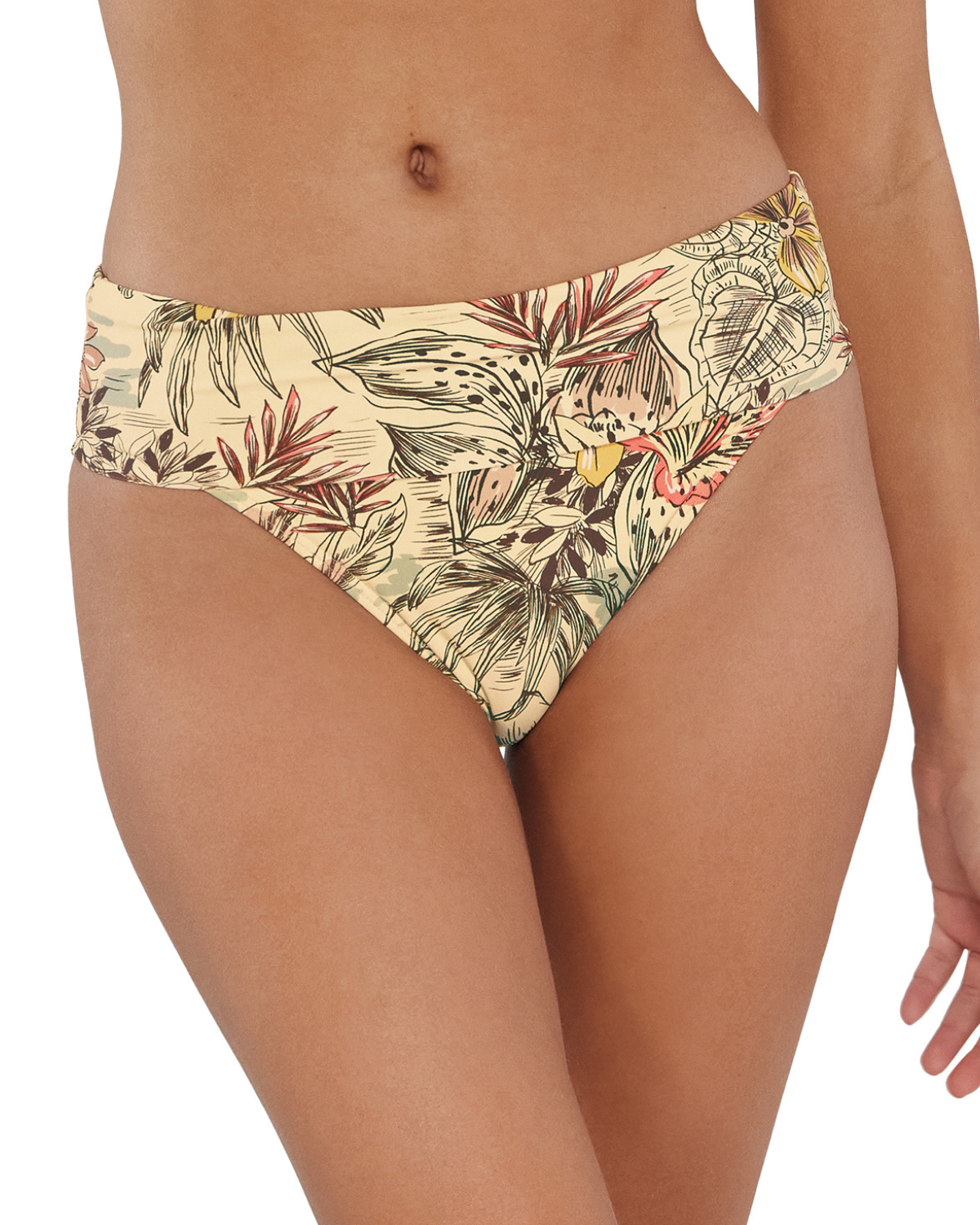 2025 Sunsets Island Spice High Waist Fold Over Bottom - 33B
