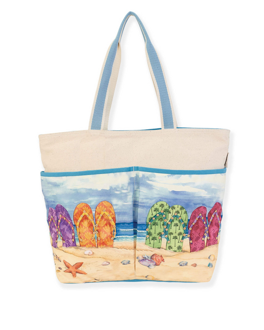 Sun N Sand Paul Brent Sandal Large Beach Tote -  Pb9380