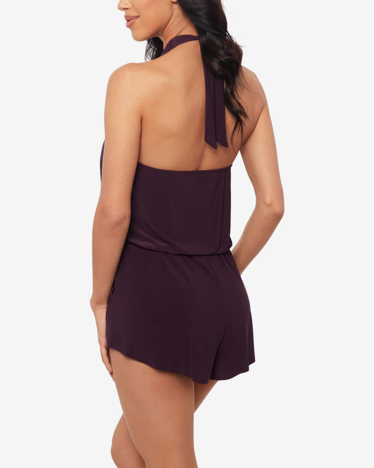 2025 Magicsuit Solids Piper One Piece Romper Swimsuit - 6563177