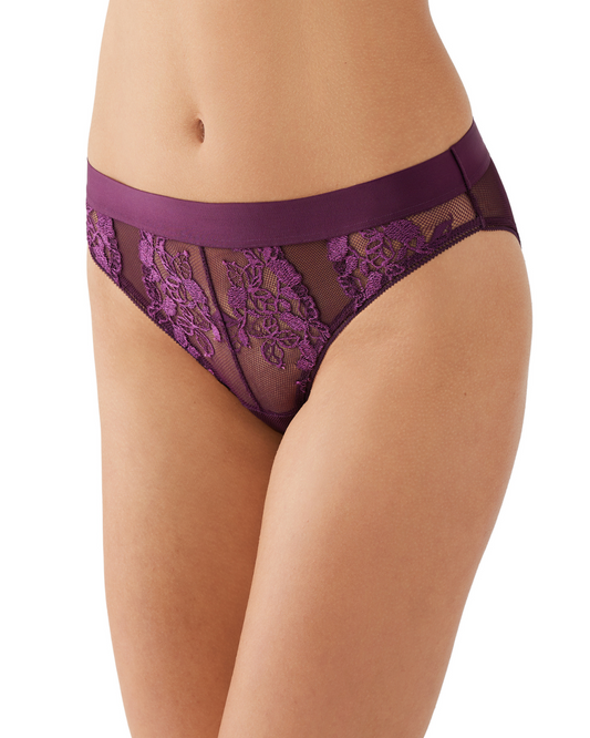 B. Tempt'd by Wacoal Opening Act Cheeky Panty - 945227 - Potent Purple (Final Sale, Cannot Be Returned or Exchanged)