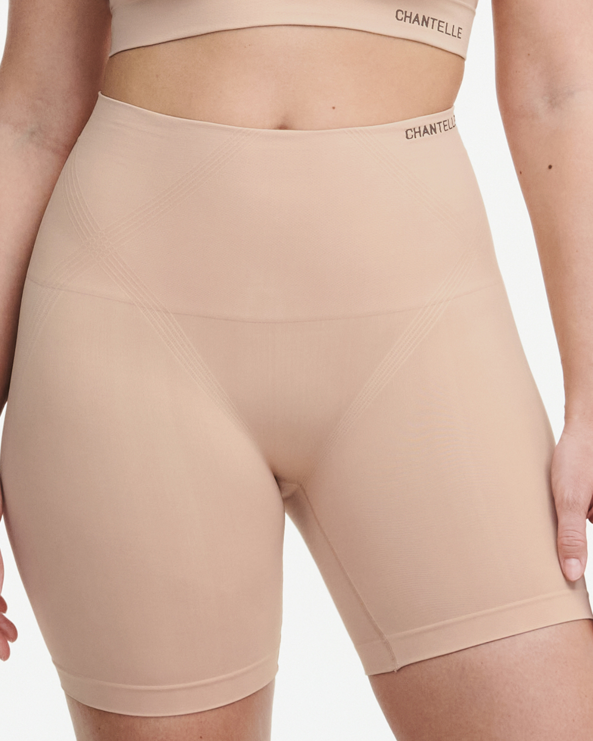 Chantelle Smooth Comfort High Waist Mid-Thigh Light Shaping Short - 10 –  Blum's Swimwear & Intimate Apparel