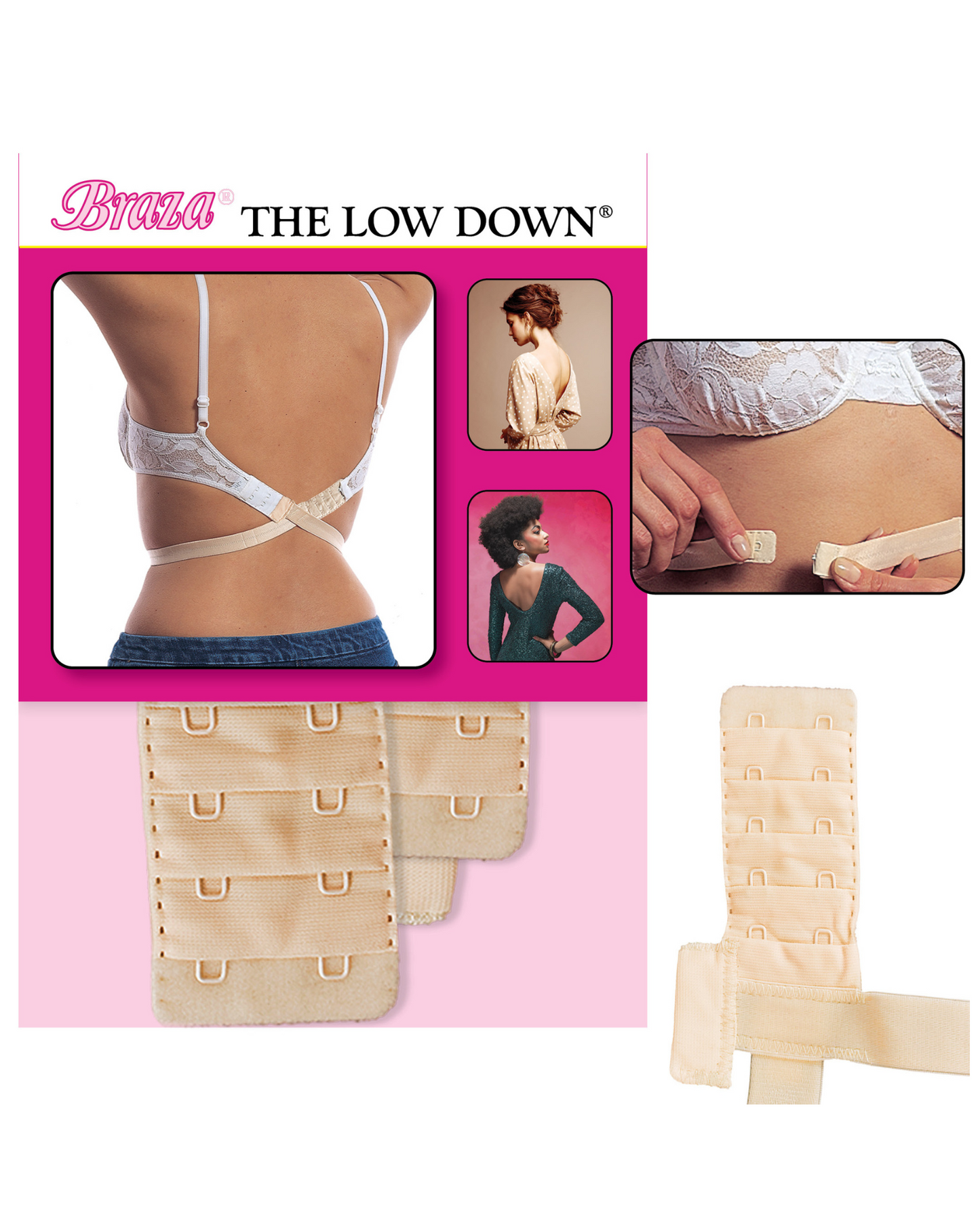 Braza 2 Hook The Low Down® - Low Back Converter - 80605
