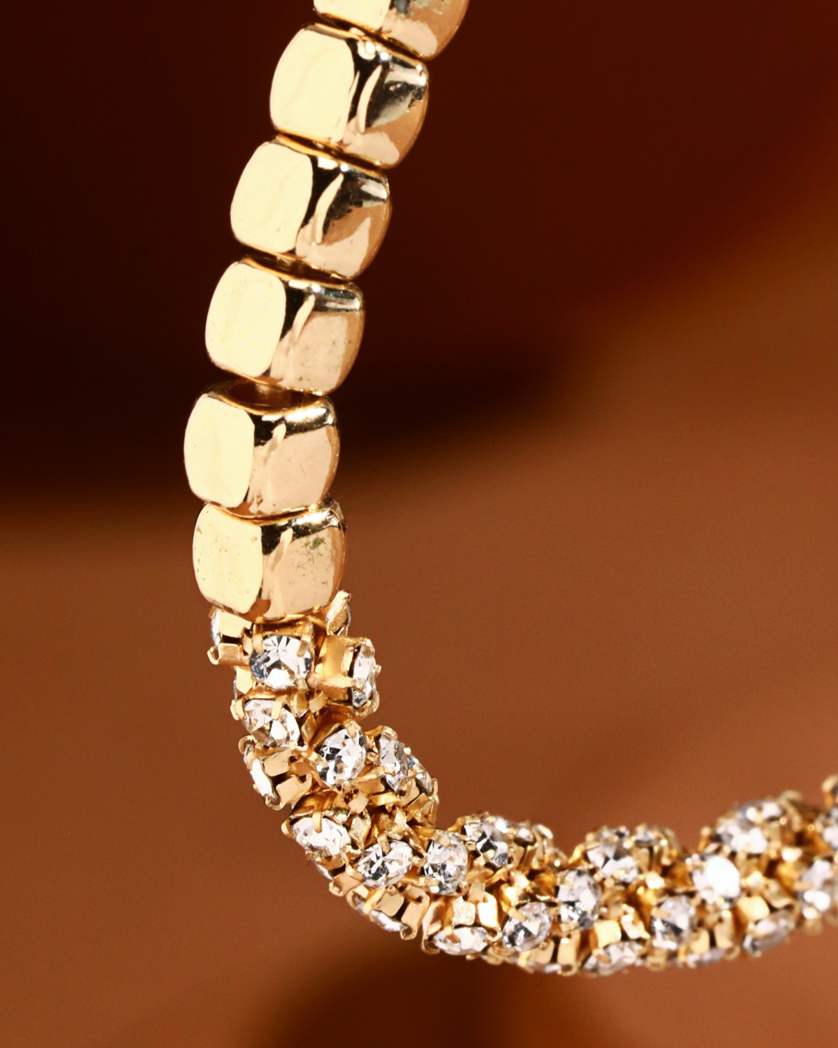 Urbanista Pave Cubic CCB Beaded Teardrop Earrings - Bo1je0597