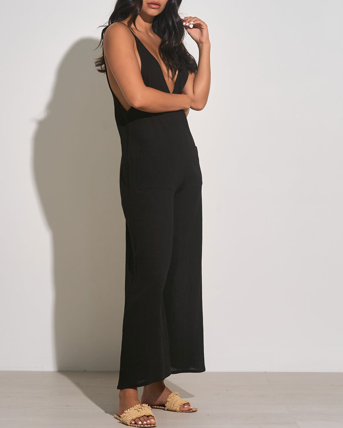 2024 Elan Solid Jumpsuit - Cg7269