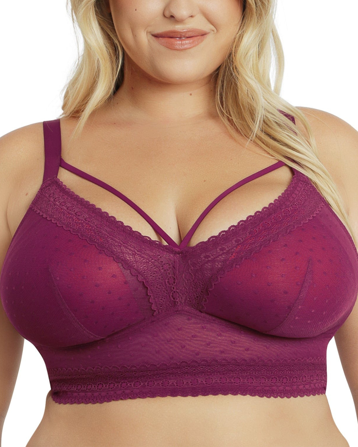 Parfait Mia Dot Wire Free Bralette - P6011