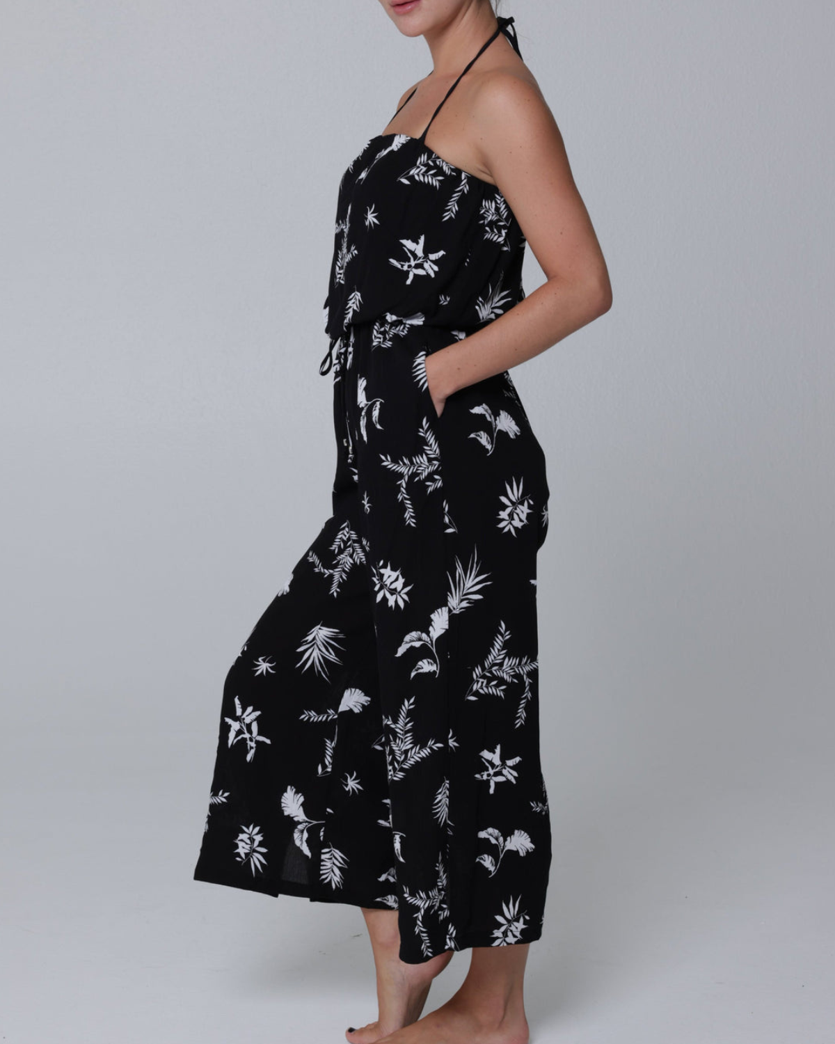 2025 J Valdi Leaf Bandeau Jumpsuit (More Colors Available) - J21615