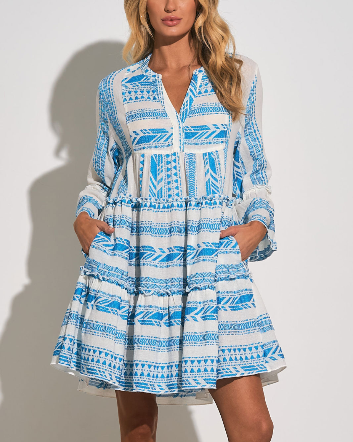 2024 Elan 3/4 Sleeve Dress - Cne5570