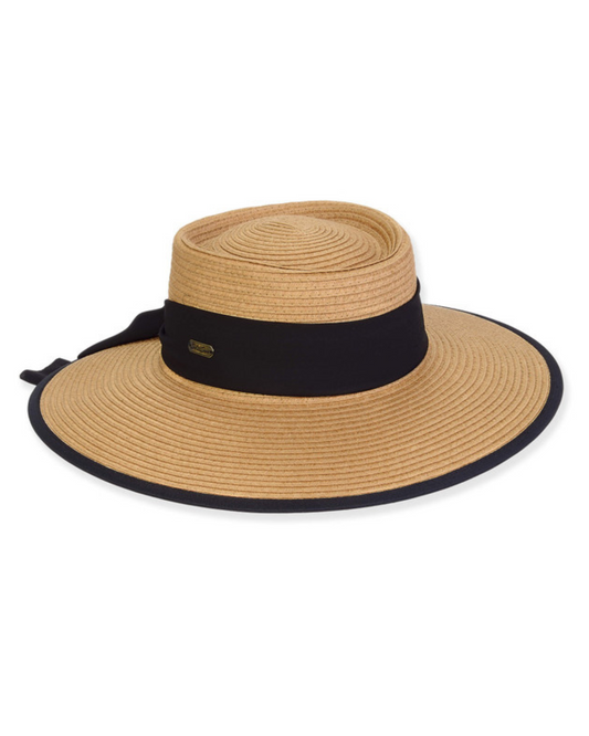 Sun N Sand Paperbraid Gambler Hat (More Colors Available) - Hh3214