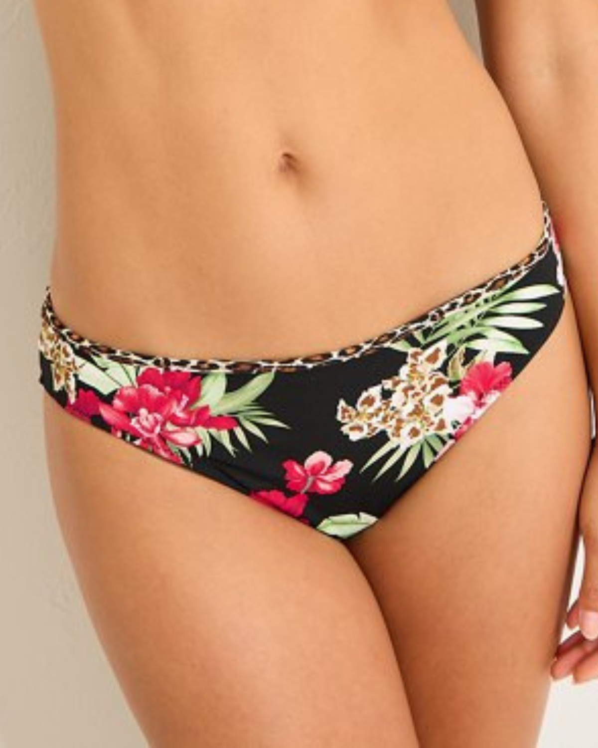 2025 Tommy Bahama Lily Cat Reversible Hipster Bikini Bottoms - Ss200481