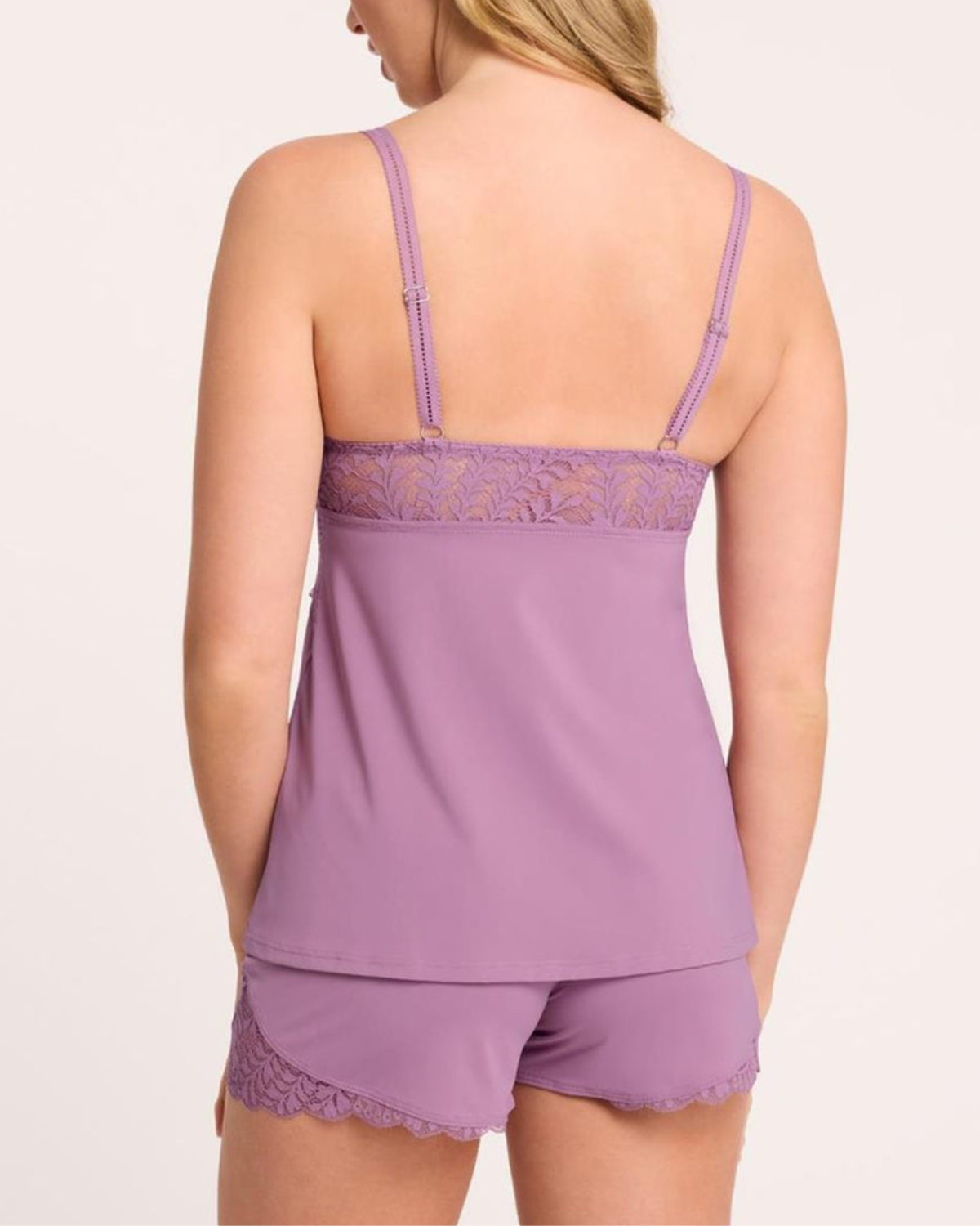 Montelle Berry Garden Bust Support Cami Short Set - 9590