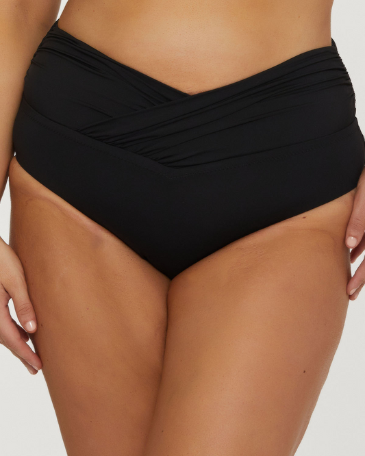 Becca ETC by Rebecca Virtue Canyon Marble Plus Size Bikini Bottom - 6164657