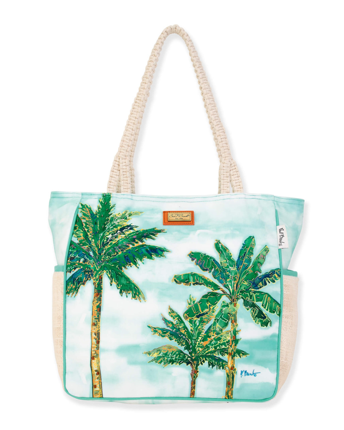Sun N Sand Paul Brent Gracie Artistic Totes Shoulder Tote - PB9630