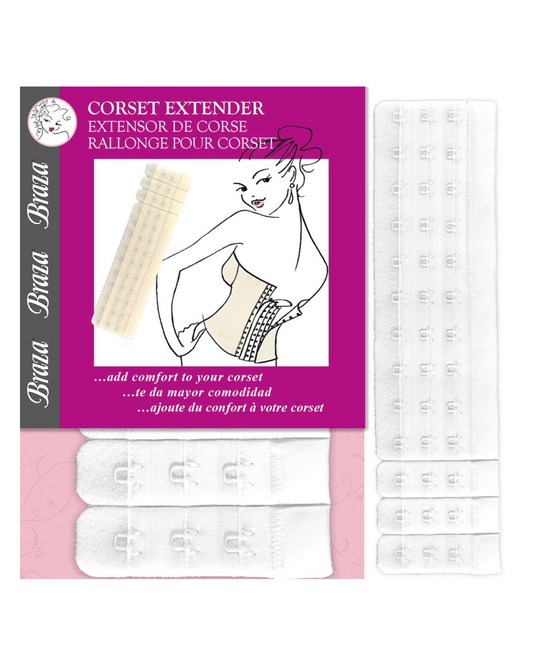 Braza Corset Extender - White - 50518