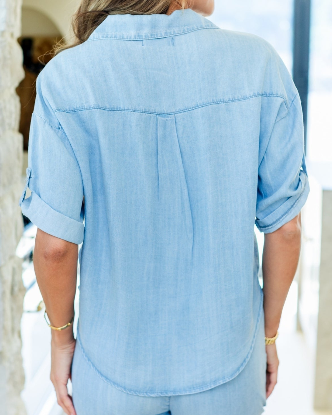 Splendid Iris Lyocell Camp Shirt - 22-501