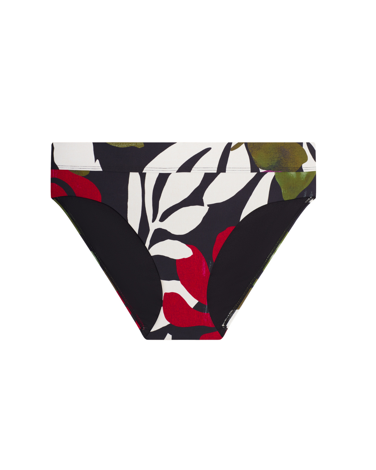 Lauren Ralph Lauren Modern Jungle Floral Classic Band Hipster Bottom - 20637155