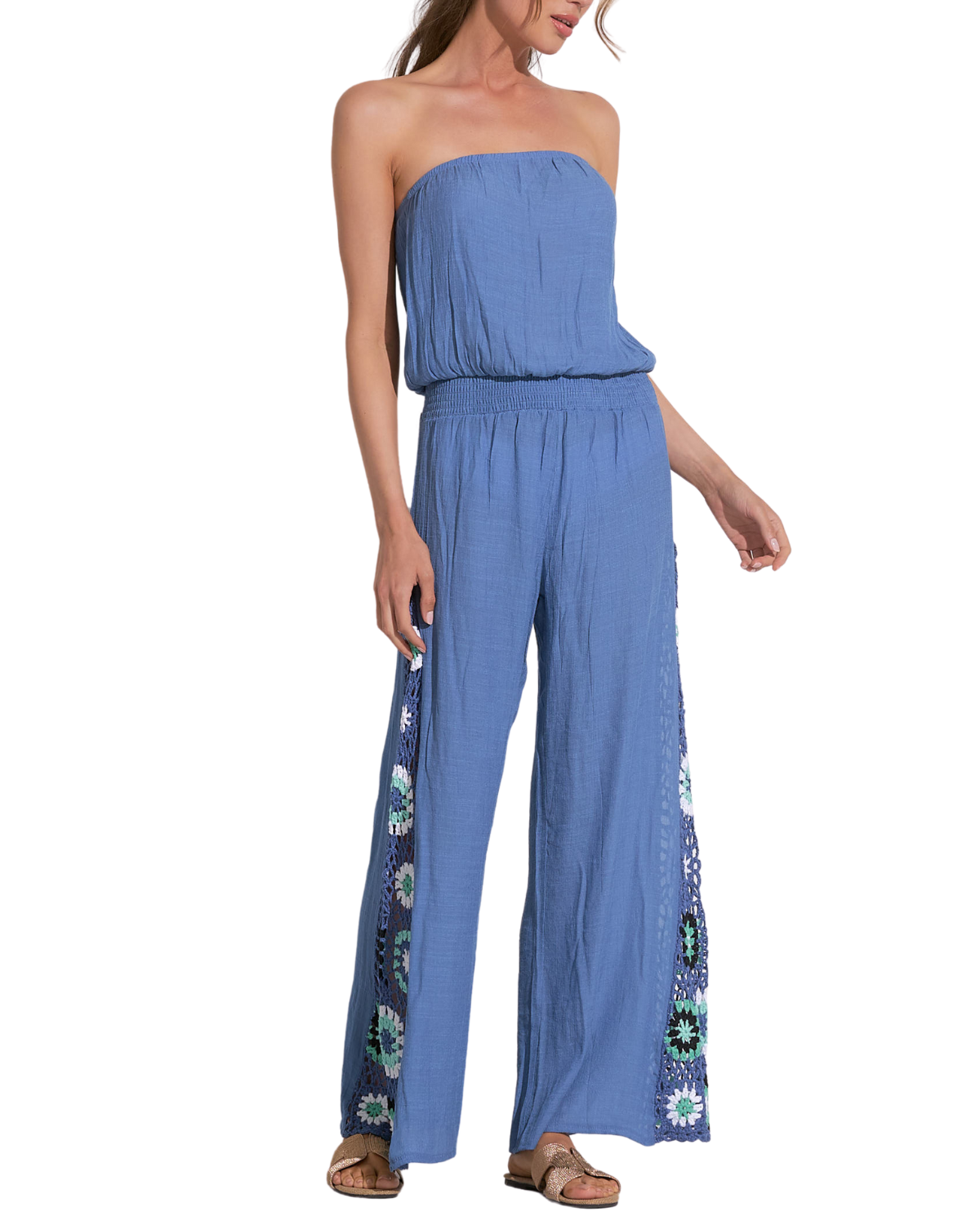 2025 Elan Crochet Jumpsuit - Crc7310