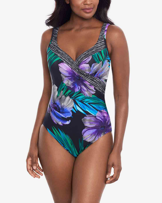 2025 Miraclesuit Flora Aura It's A Wrap One Piece - 6552380