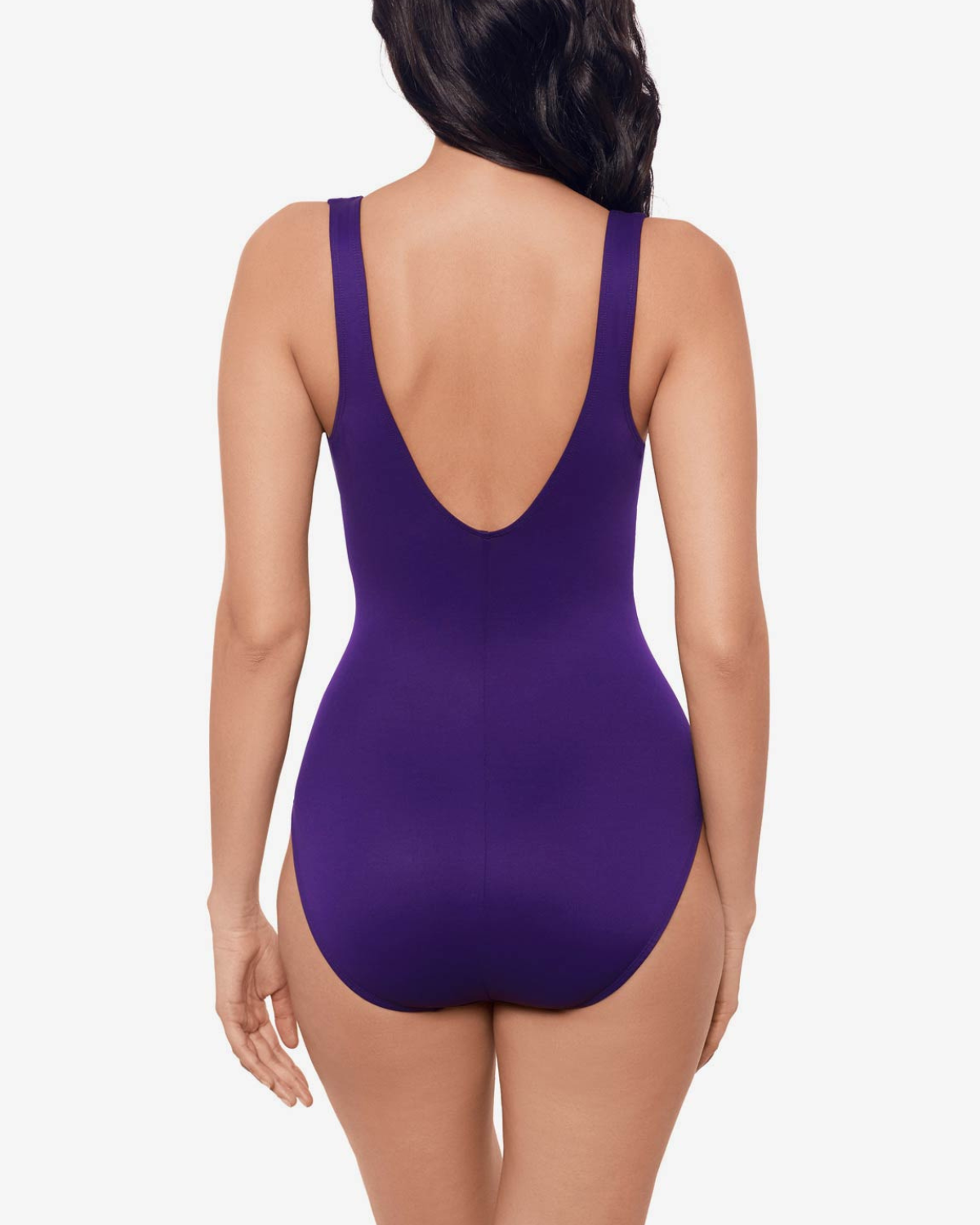 2025 Miraclesuit Solids Escape Underwire One Piece - 6516666 - Mulberry
