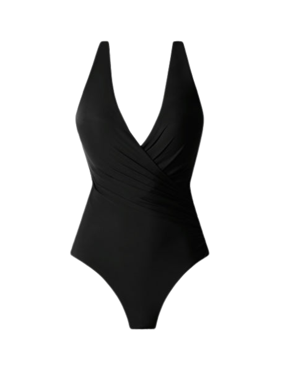 2025 Miraclesuit Solids Wrapsody One Piece Swimsuit - 6523049 - Black