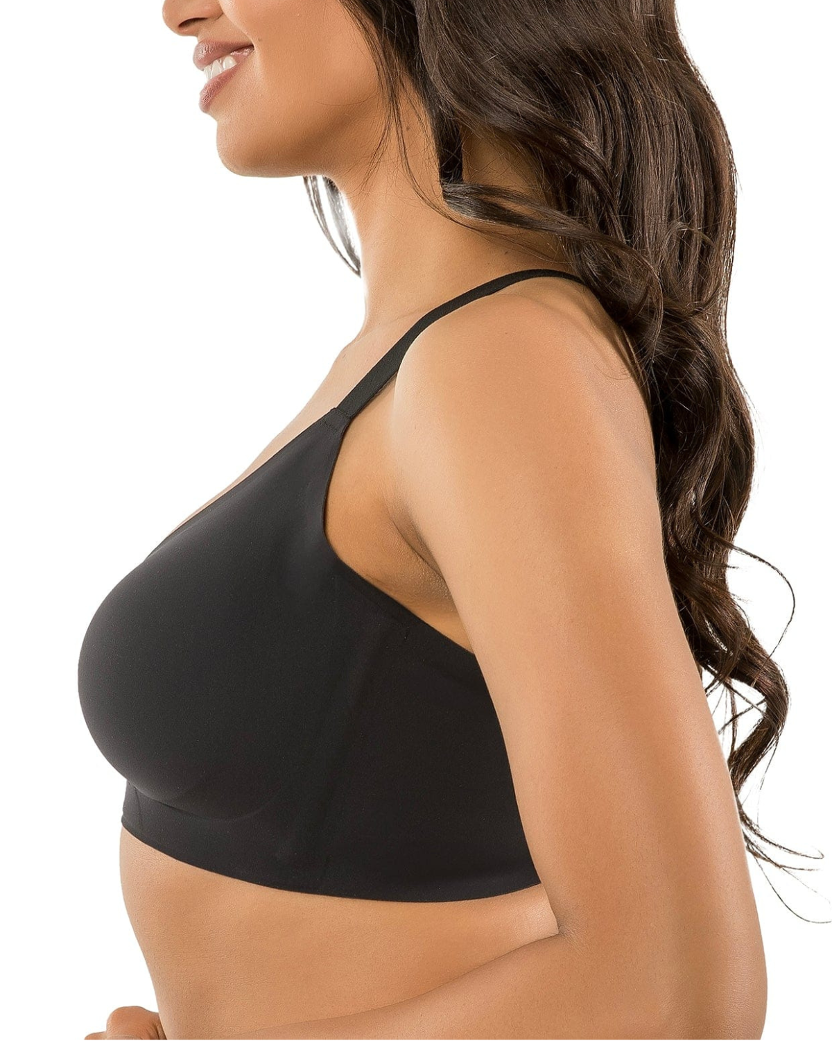 Parfait Simplicity Full Busted Seamless Wirefree Bra - P2400 - Black