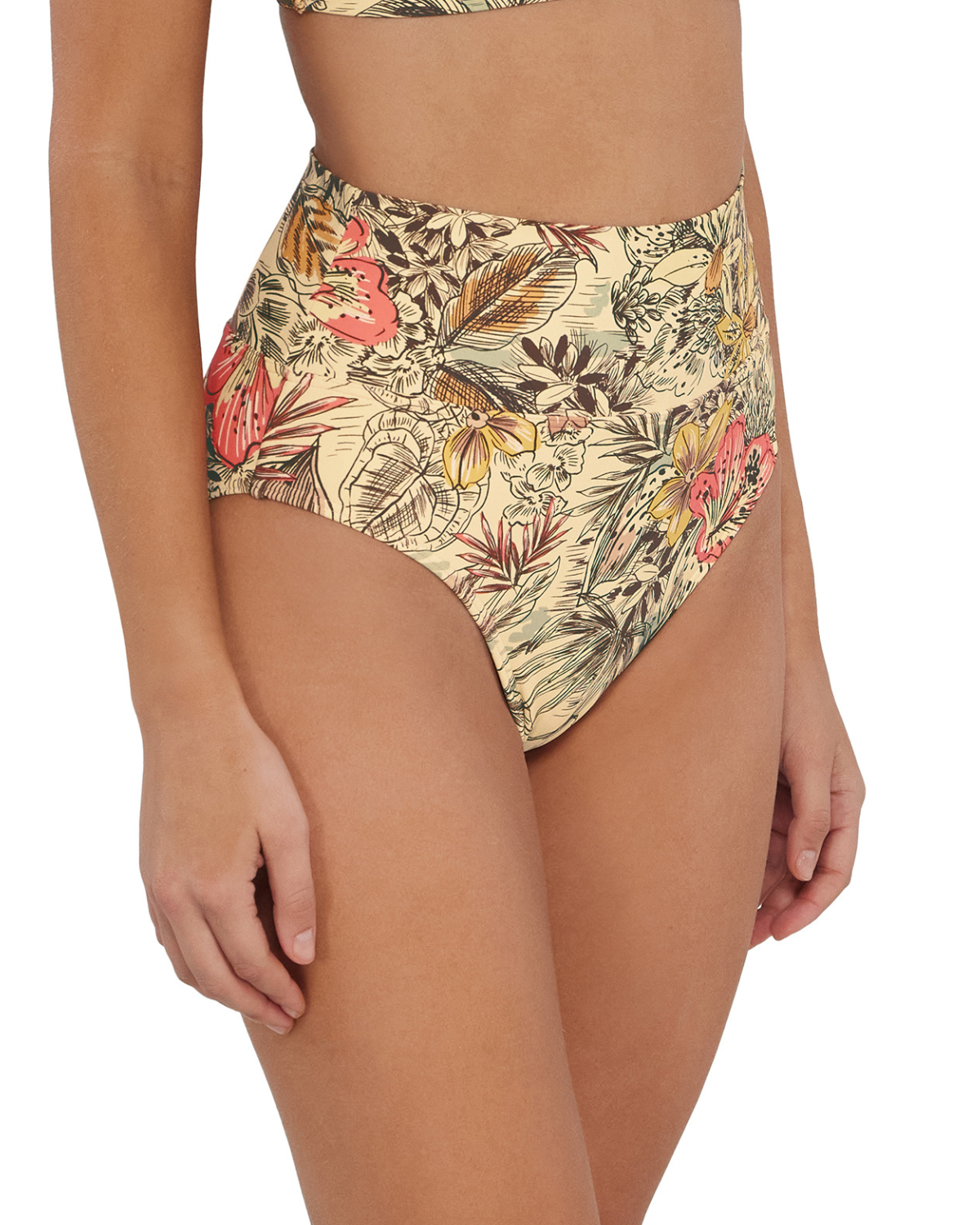 2025 Sunsets Island Spice High Waist Fold Over Bottom - 33B
