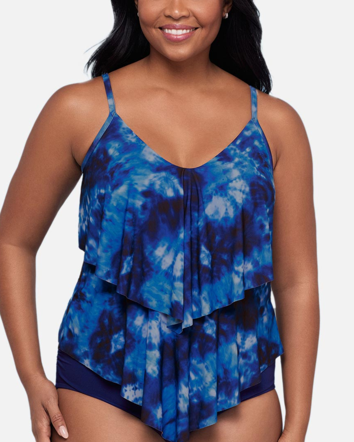 Trimshaper Rip Tide Ronnie Tankini Top - 6551014 – Blum's Swimwear