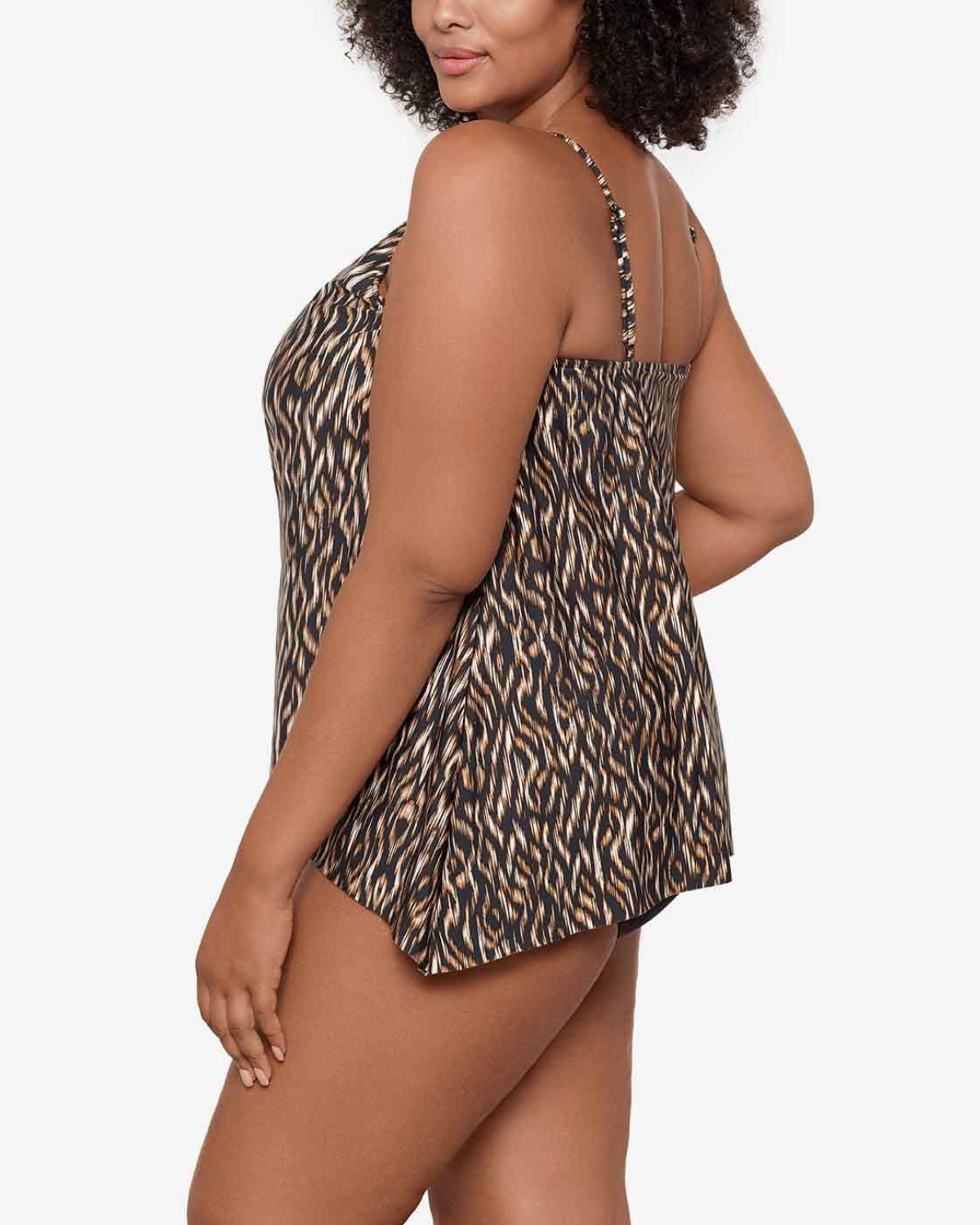 2025 Miraclesuit Women's Plus Topkapi Peephole Tankini Top - 6566260W