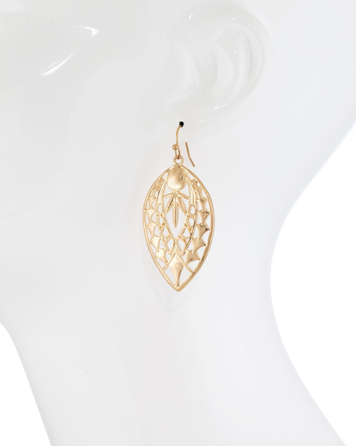 Urbanista Leaf Filigree Earrings - B01he3817