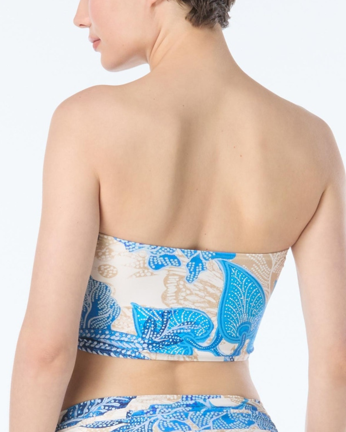 2025 Carmen Marc Valvo Samara Bandeau Cut Out Top - C6t959