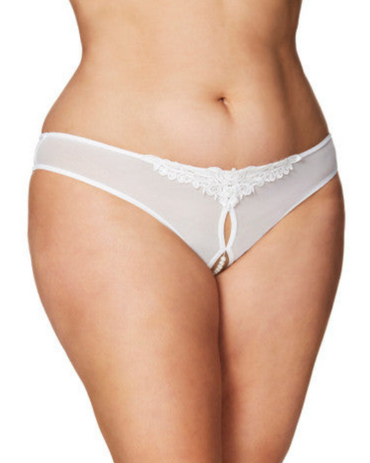 Oh La La Cheri Plus Thong with Pearls (More Colors Available) - 2066x