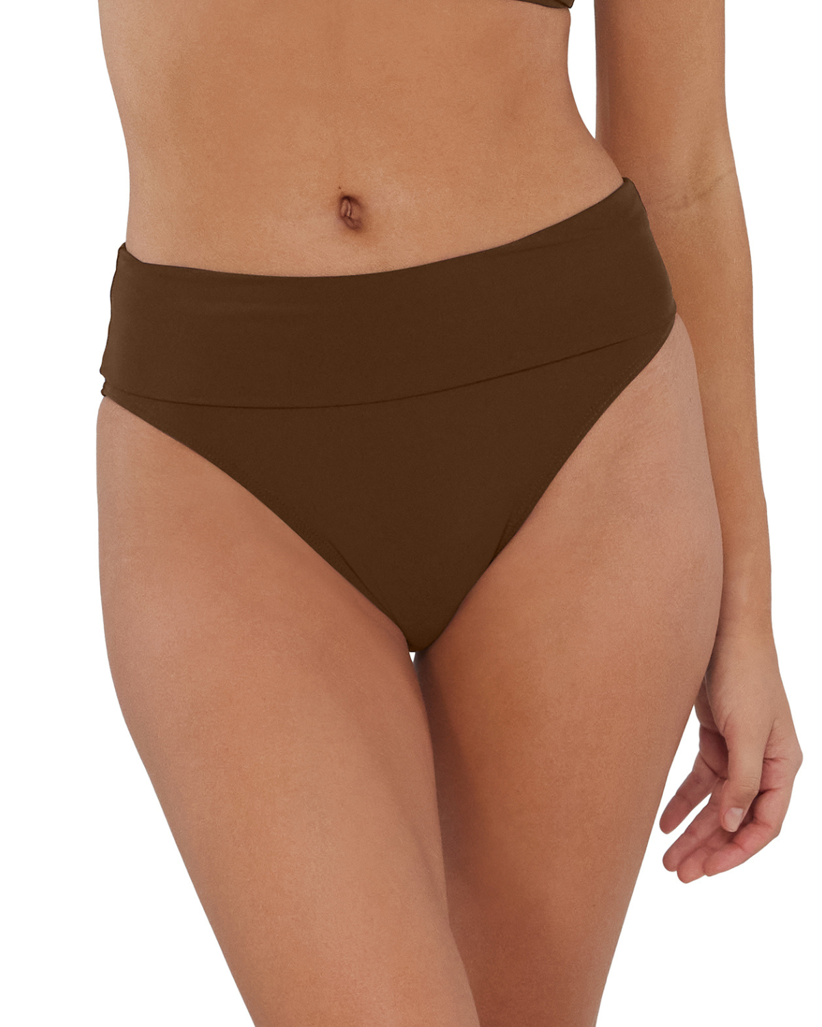 2025 Sunsets Solids Hannah High Waist Fold Over Bottom (More Colors Available)- 33Bs