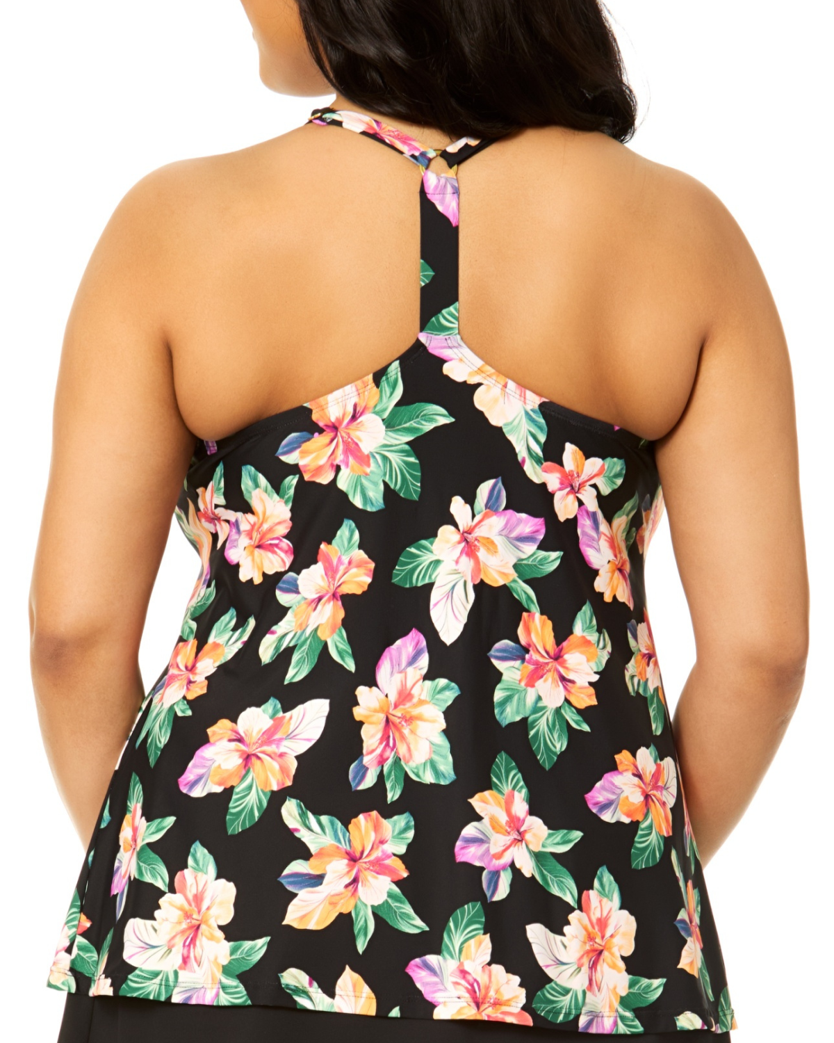 Leilani Plus Racerback Tankini Top - R850139