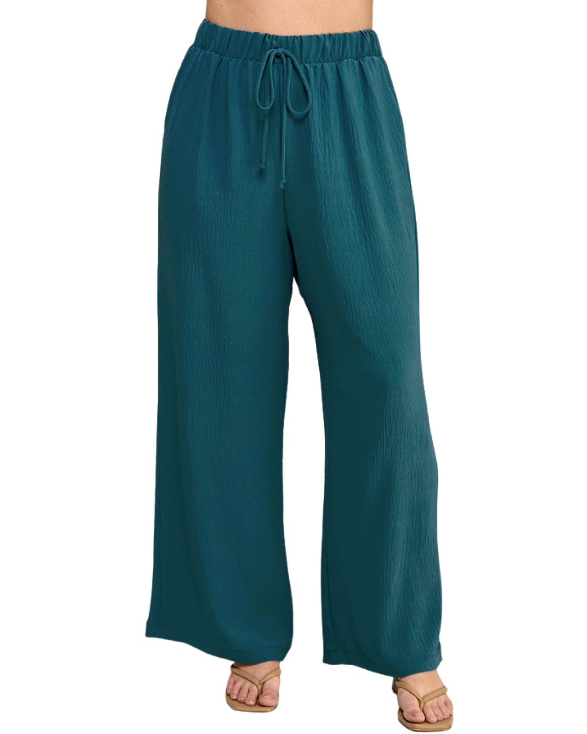 Haute Fox Plus Size Woven Wide Leg Pant - Nk18360