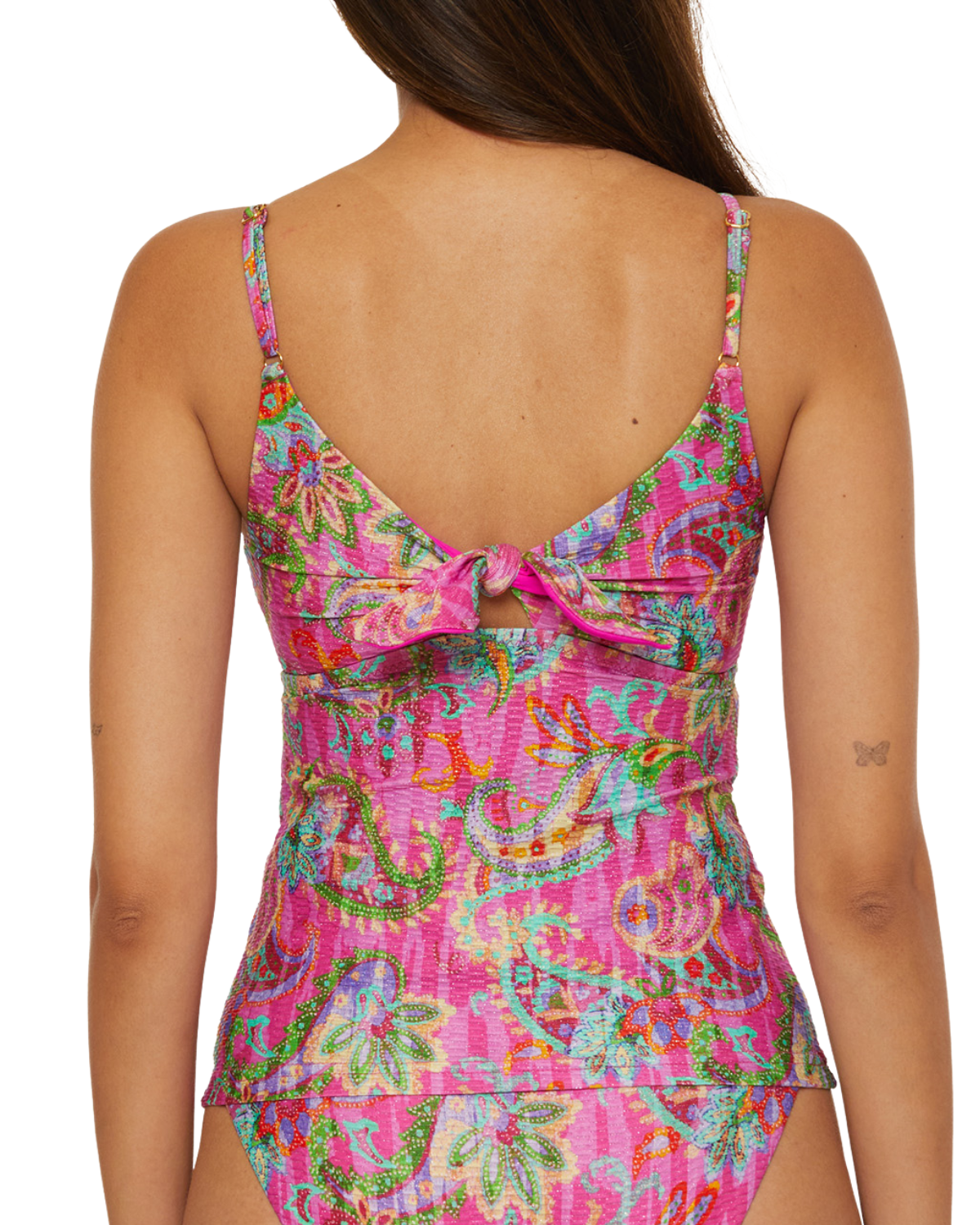 Becca by Rebecca Virtue Polynesia Tatum Multi Way Tankini Top - 203557