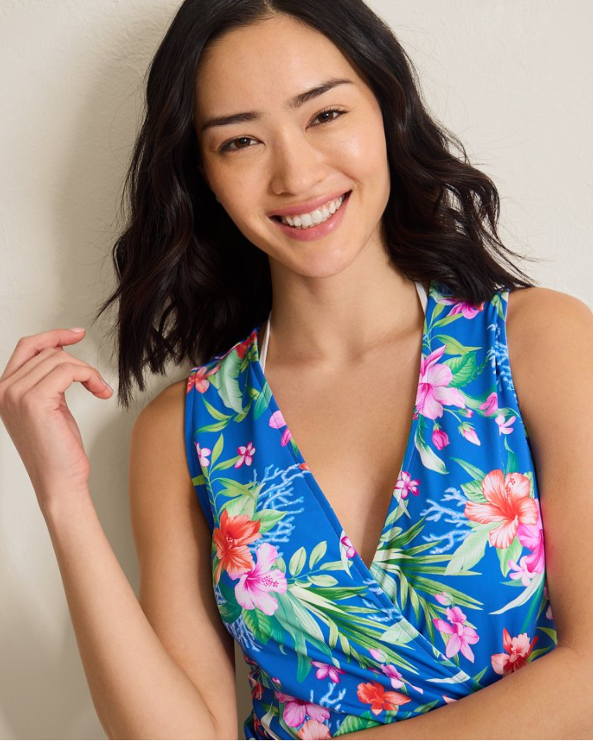 2025 Tommy Bahama Isola Vita Wrap Beach Romper - SS500796