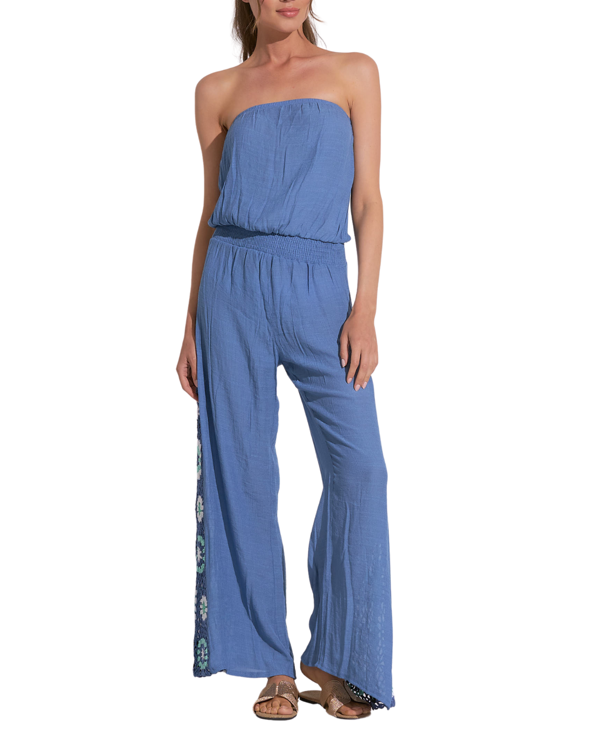 2025 Elan Crochet Jumpsuit - Crc7310