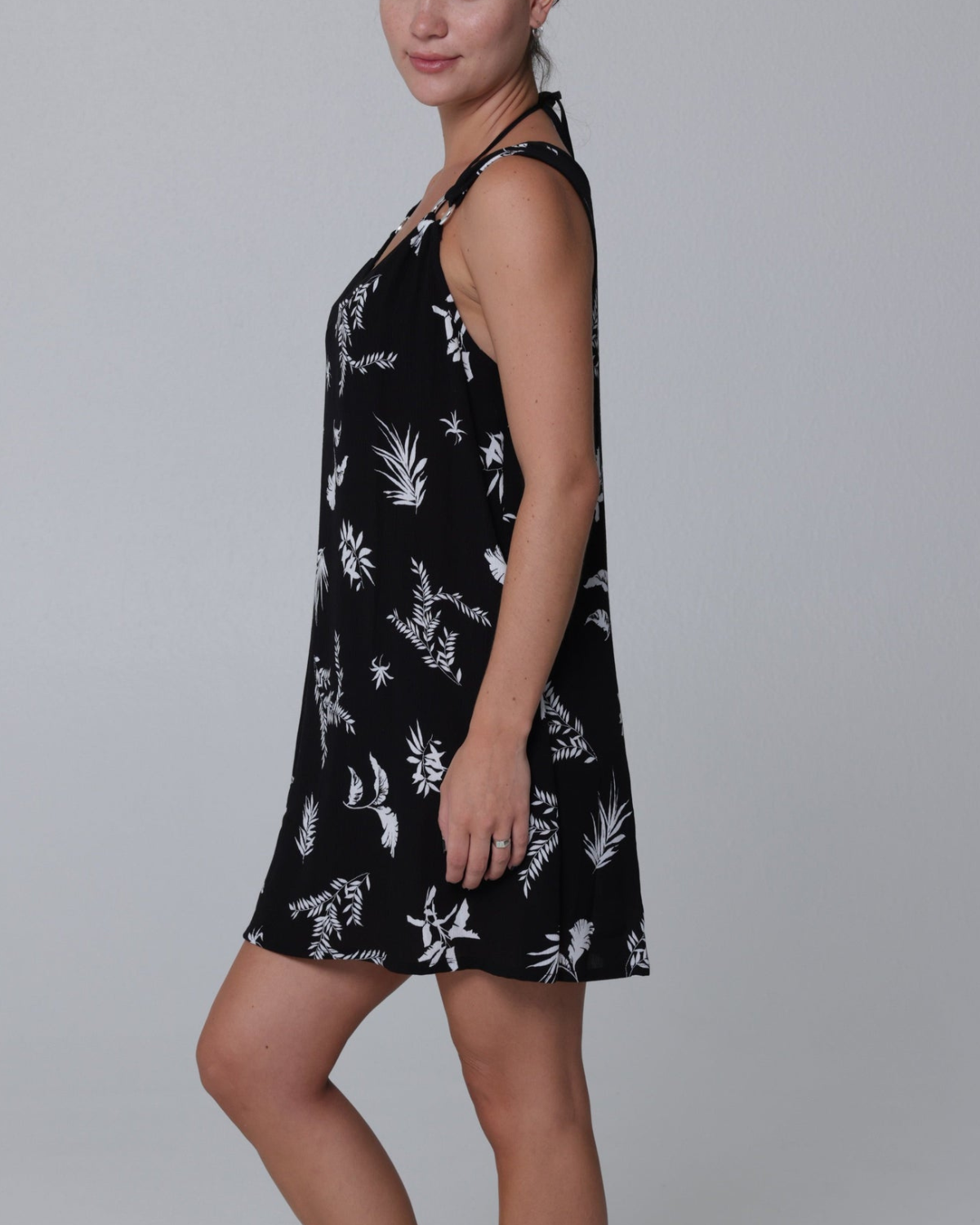 2025 J Valdi Leaf Ring Tank Dress (More colors available) - J21385