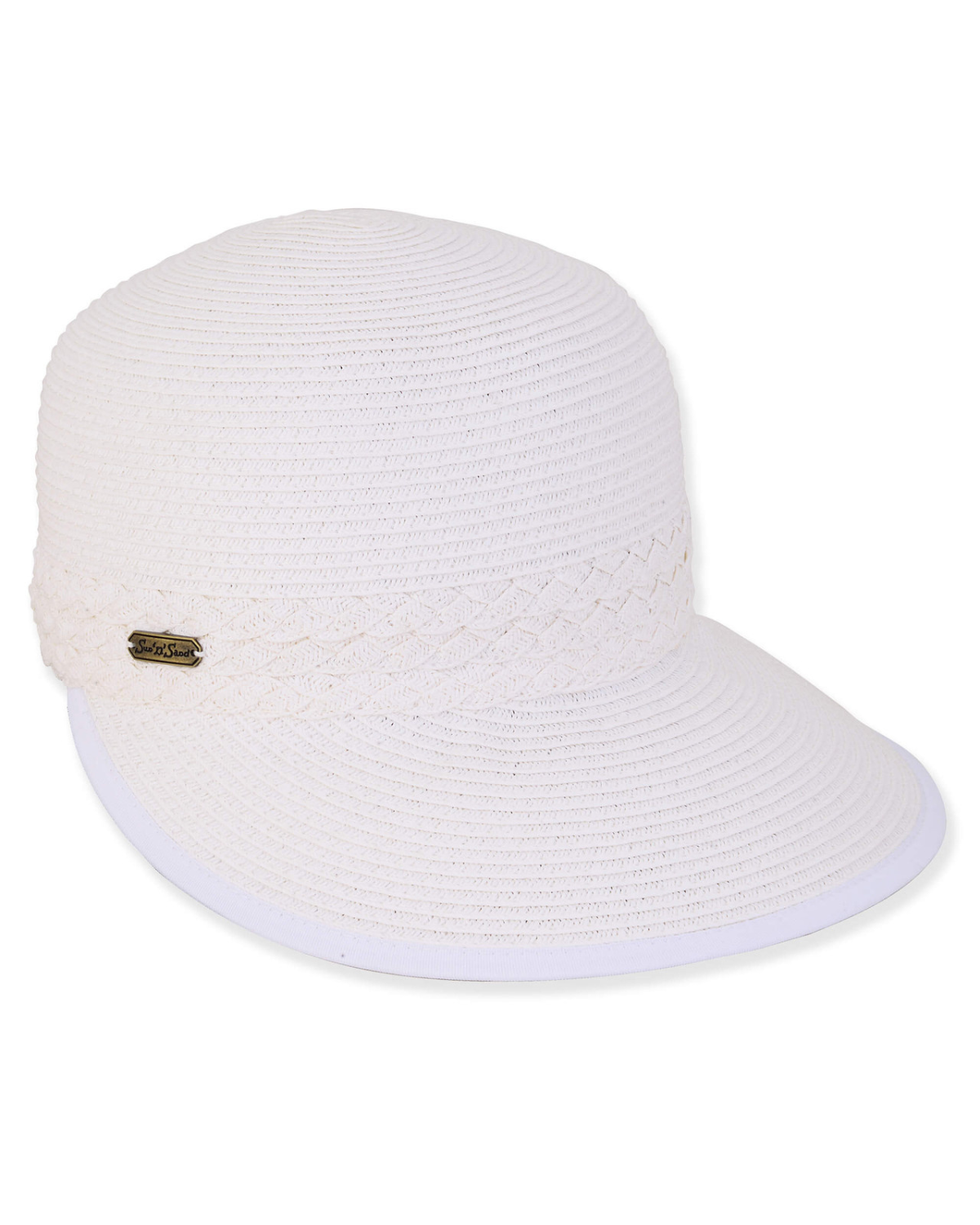Sun N Sand Molly Women's Paper Braid Cap Hat (More Colors Available) - Hh3179