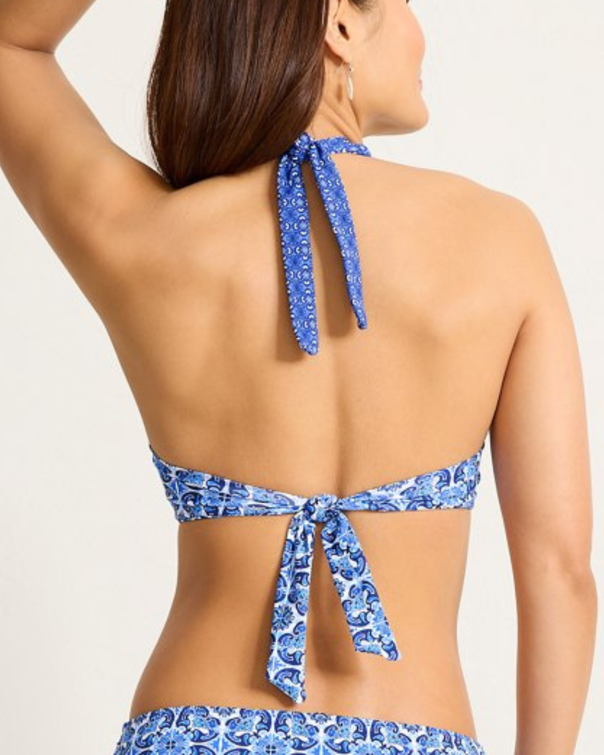 2025 Tommy Bahama Terrazzo Tile Underwire Halter Bikini Top - Ss100488
